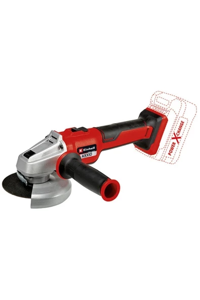 Einhell AXXIO 18/115 Q - Solo, Akülü Avuç Taşlama - 3
