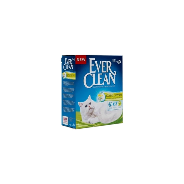 Ever Clean Spring Garden Kedi Kumu 6 Lt