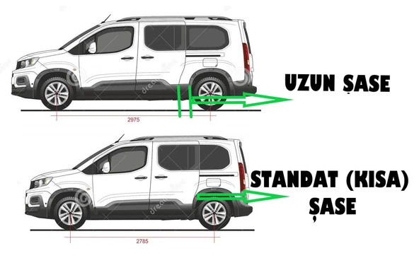VOLKSWAGEN CARAVELLE KISA ŞASE 2003 2023 YILLARI ARASI YAN BASAMAK - Resim 5