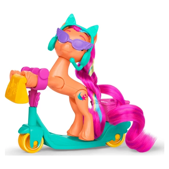 My Little Pony Figür Set Scooter Sunny Starscout F8725-F8737