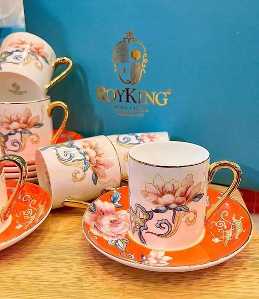 Royking Milena 6lı Kahve Fincan Takımı YNS 009