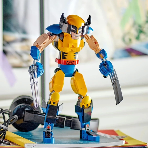 LEGO Marvel Super Heroes Wolverine Yapım Figürü 76257-8 Yaş Ve Üzeri Çocuklar Için Tam Eklemli - 3