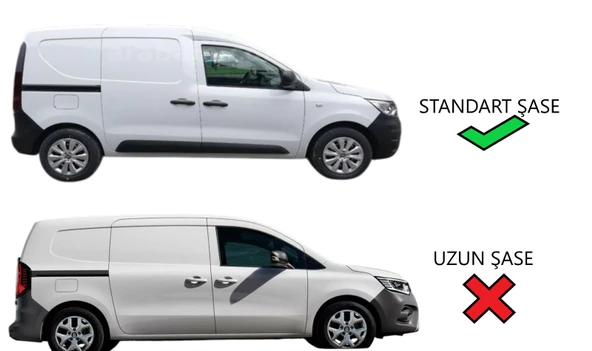 COMBO ''UZUN ŞASE'' 2019 2020 2021 2022 2023 2024 ARACA ÖZEL NEVADA SİYAH YAN BASAMAK - Resim 2