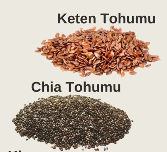 Keten Tohumu 300 gr + Chia Tohumu 300 gr