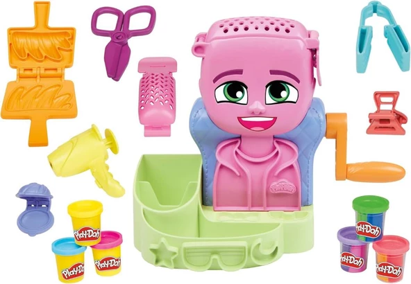 Play-Doh Renkli Kuaför Salonu Oyun Seti F8807 - 7