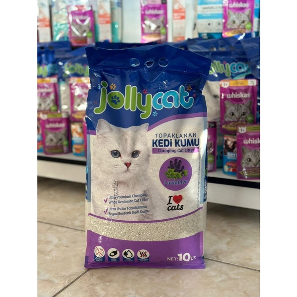 JOLLY CAT KEDİ KUMU LAVANTALI