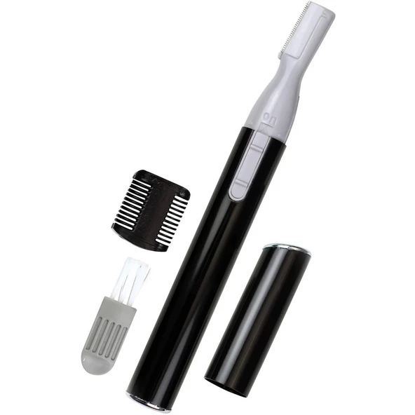 Pilli Kaş Ve Bıyık Alma Aleti Kulak Burun Kılı Temizleme Tüy Kesme Makinesi Bikini Bölge Temizleme - 7