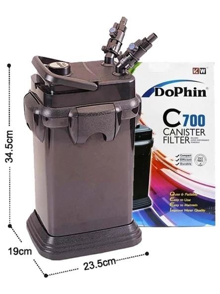 Dophin C700 Dış Filtre 700 L/h ürün görseli