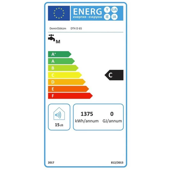 Demirdöküm DT4 Titanium Digital 65 lt Termosifon - 6