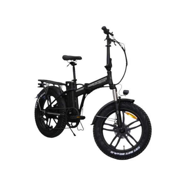 Kron Elektron Zuma 20 Jant Katlanabilir 36 Volt 350 Watt Elektrikli Bisiklet Siyah - 9