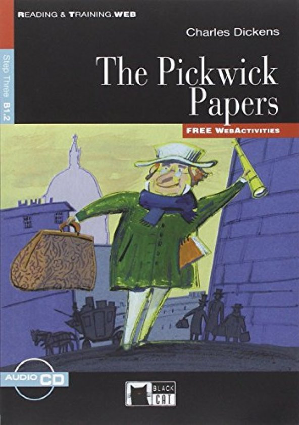 BLACK CAT PICKWICK PAPERS+CD Reading & training