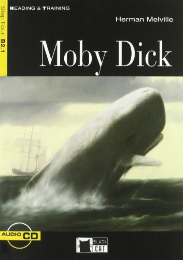 BLACK CAT MOBY DICK+CD Reading & training