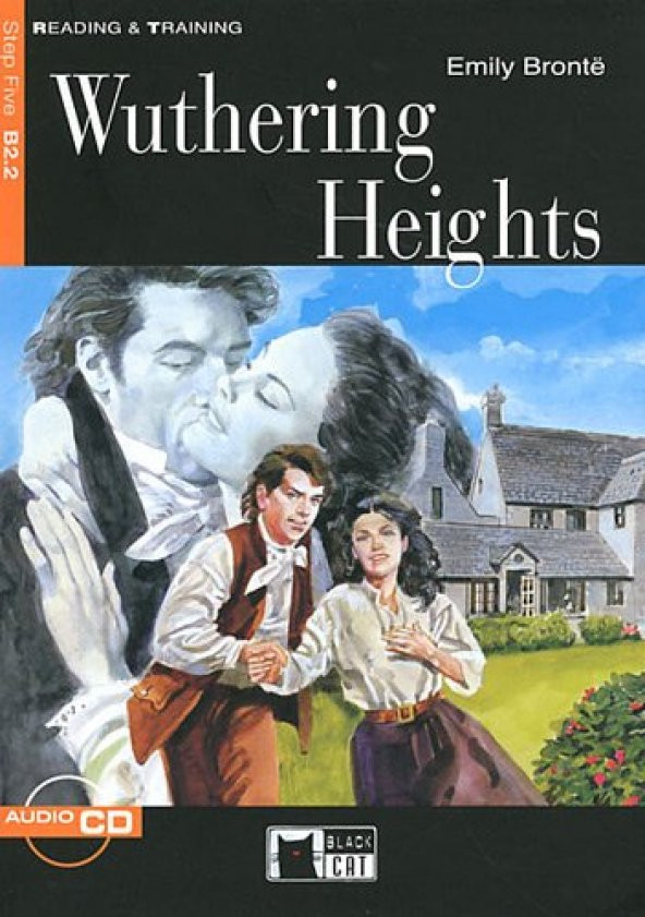 BLACK CAT WUTHERING HEIGHTS+CD STEP 5 Reading & training