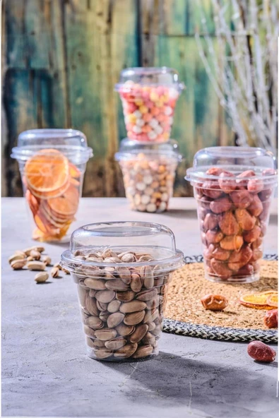 Tiri Store Sert Plastik Bardak 12 oz 350 ml 50 li 20 Paket toplam 1000 adet - 3