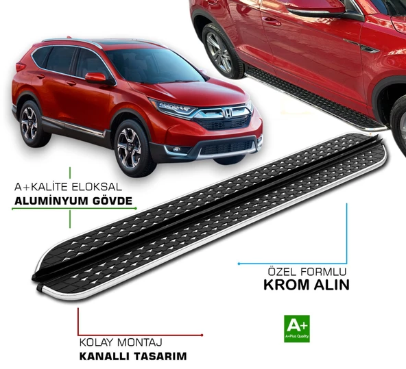 HONDA CR-V 2017 2018 2019 2020 2021 2022 2023 2024 YAN BASAMAK ürün görseli 1