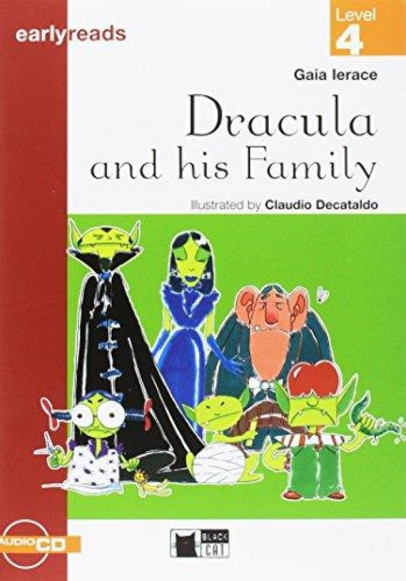 BLACK CAT DRACULA AND HIS FAMILY+CD Earlyreads