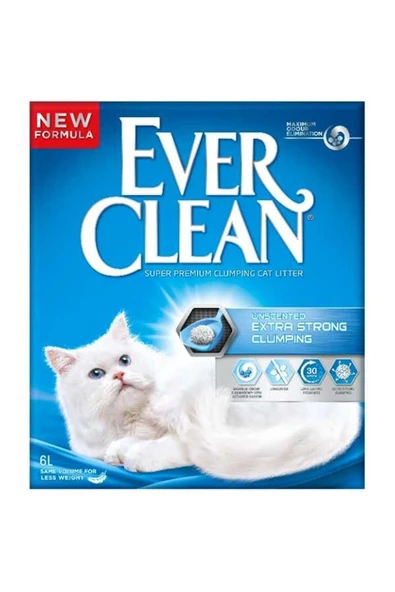 Ever Clean Unscented Kedi Kumu 6 Lt