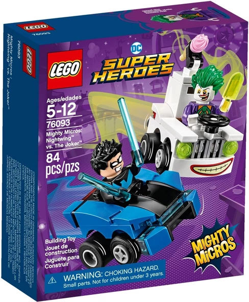 LEGO 76093 Super Heroes Mighty Micros: Nightwing Joker e Karşı