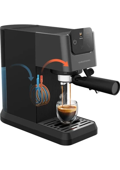Grundig KSM 4330 Manuel Espresso Makinesi - 5