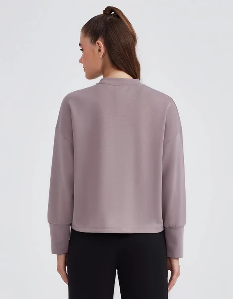 Skechers W Soft Touch Eco Crew Neck Sweatshirt S232181 Kadın Sweatshirt - 19