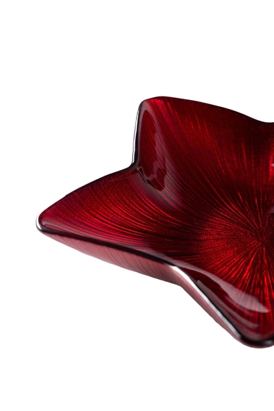 Perrin Yıldız Tabak - Kırmızı - Resim 3