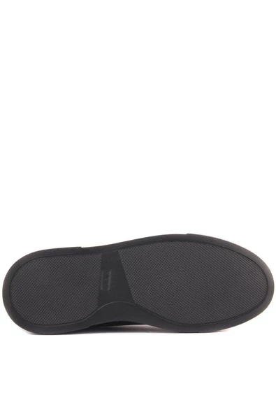 Shoetyle - Siyah Hakiki Deri Erkek Chelsea Bot - Siyah Taban -  250-041 - 5