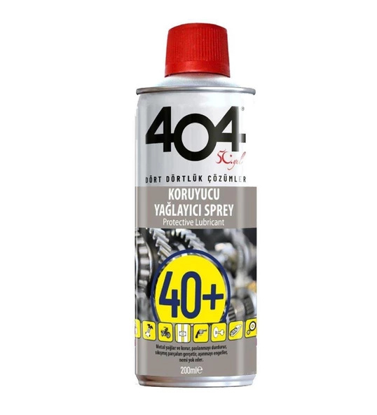 404 Koruyucu Yağlayıcı Sprey 200 ML