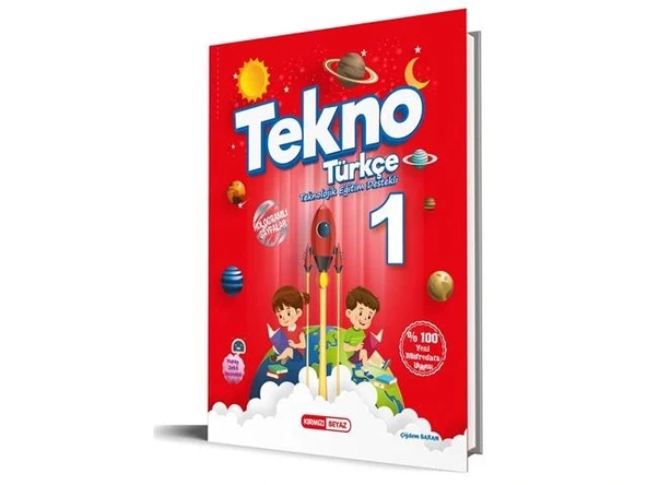 Kırmızı Beyaz Tekno 1.Sınıf Türkçe Yeni