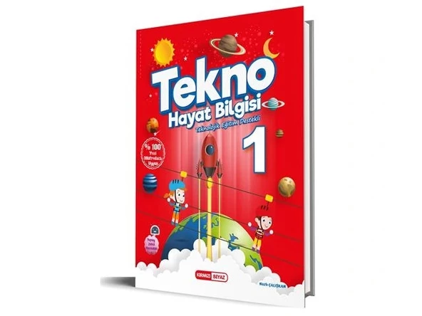 Kırmızı Beyaz Tekno 1.Sınıf Hayat Bilgisi Yeni