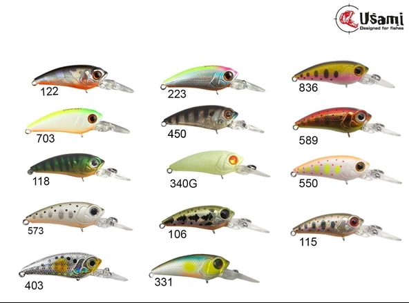 Usami Bottom Bouncer 40SP-MR 3.4 G Maket Balık 115