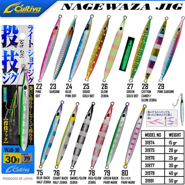 Cultiva 31976 Nagewaza Jig 25g