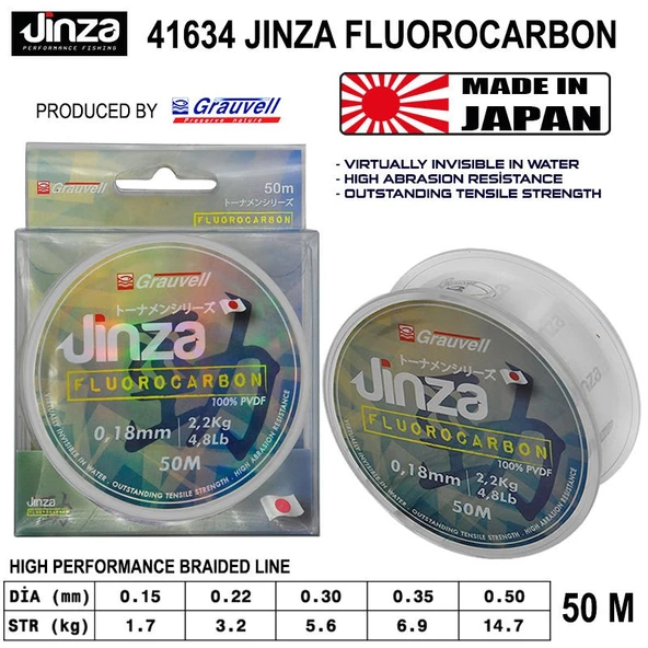 Jinza Fluorocarbon 50 m Misina