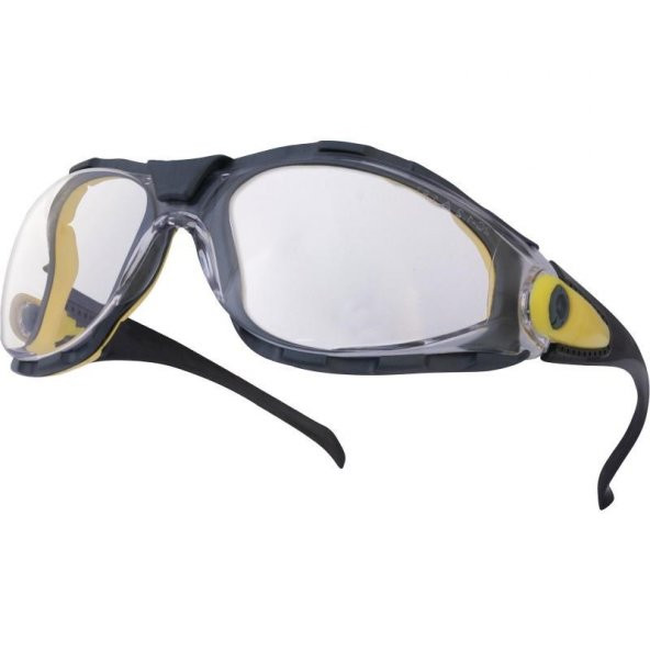 Deltaplus™ Pacaya Clear & Smoke - Tek Camlı Polikarbonat Gözlük
