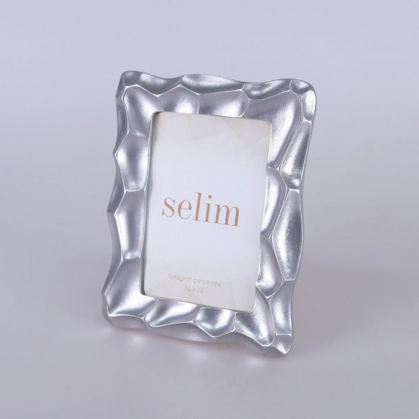 Selim Dekor Telles 10x15 Çerçeve Gümüş