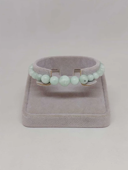 Galaksi Serisi Larimar Taşı Tasarım Bileklik - Resim 4