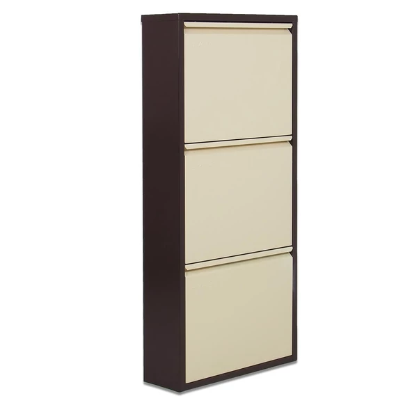 Alveon 3 Raflı Metal Ayakkabılık - 7