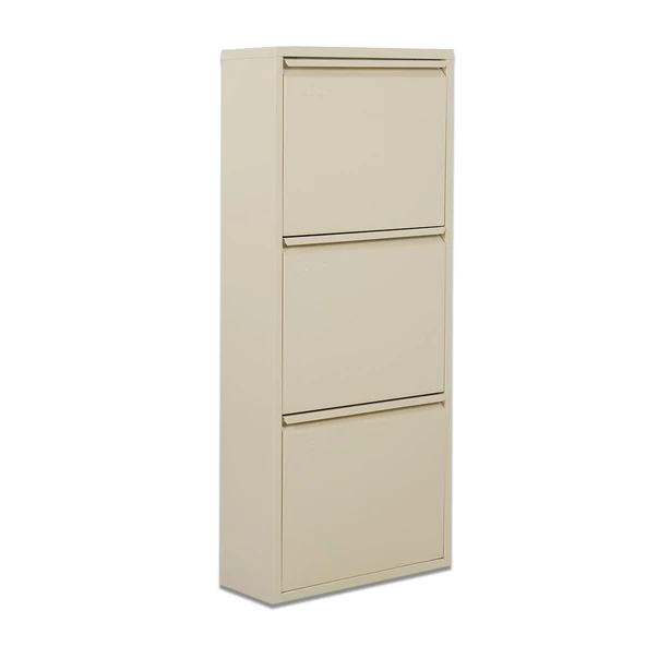 Alveon 3 Raflı Metal Ayakkabılık - 4