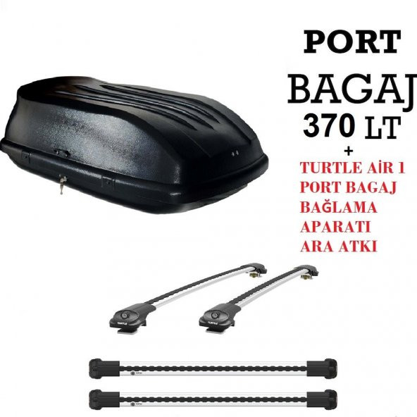 PEUGEOT RIFTER LWB ARAÇ ÜSTÜ PORT BAGAJ + AİR 1 ARA ATKI PORT BAGAJ BAĞLAMA APARATI