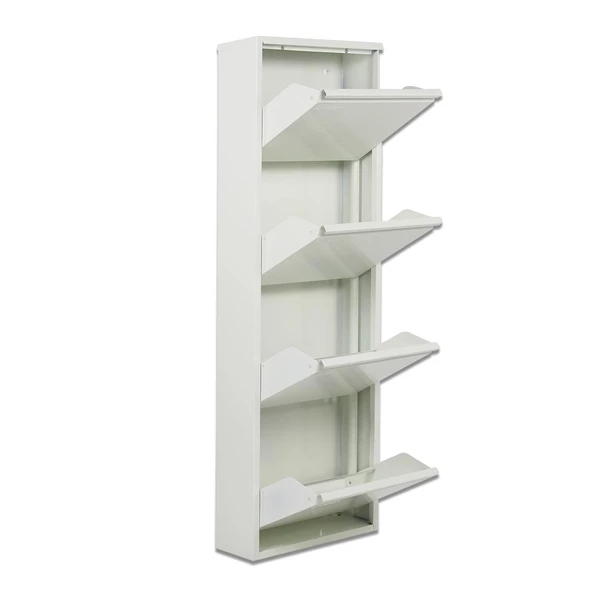 Alveon 4 Raflı Metal Ayakkabılık - 2