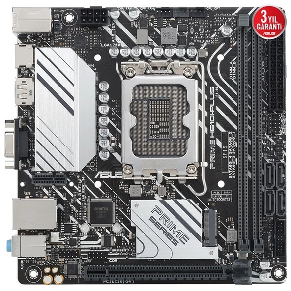 ASUS PRIME H610I-PLUS-CSM DDR5 HDMI-DP PCIE 4.0 1700p mITX - 2