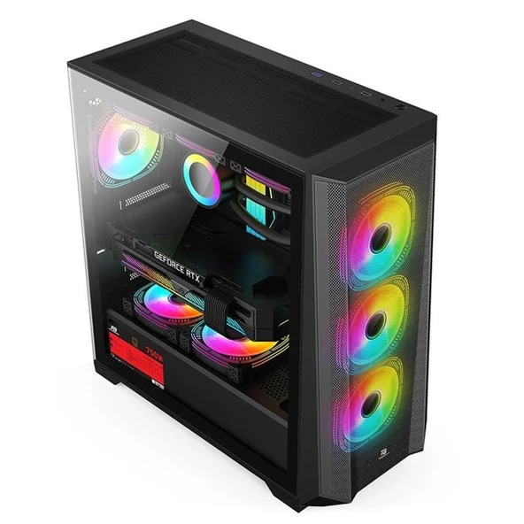 POWERBOOST 750W 80+ BRONZE PB-P901MB GAMING MID-TOWER PC KASASI - 4