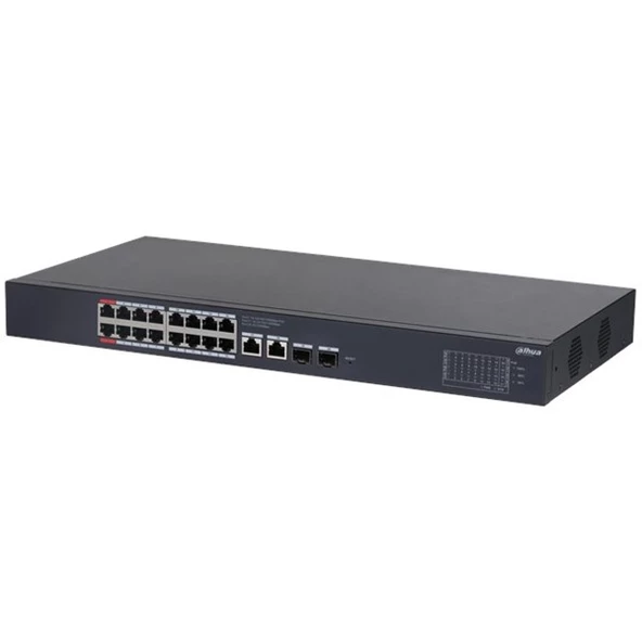 DAHUA 16port CS4220-16GT-135 GIGABIT 2-SFP YÖNETİLEBİLİR SWITCH - Resim 2