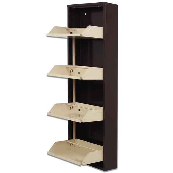 Alveon 4 Raflı Metal Ayakkabılık - 10