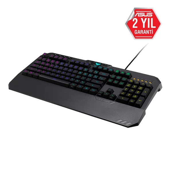 ASUS TUF GAMING K5 AURA SYNC RGB OPTIK MEKANIK OYUNCU KLAVYE RED SWITCH - 4