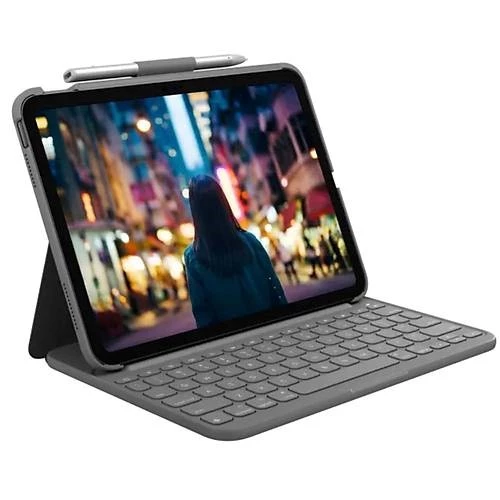 Logıtech Slim Folio For İpad 10.9" (10Th Gen) - Gri Türkçe 920-011415