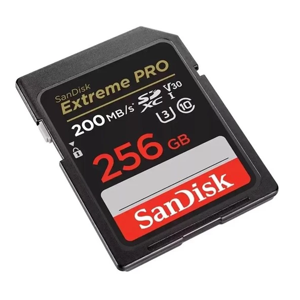 SANDISK 256GB EXTREM PRO SDSDXXD-256G-GN4IN SDXC HAFIZA KARTI - 2