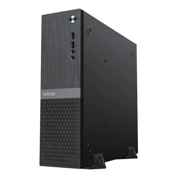 TECHNOPC 006432 GREEN V3 IH3825 PENTIUM G6405 4GB RAM-128GB SSD-W11H SFF KASA - Resim 2