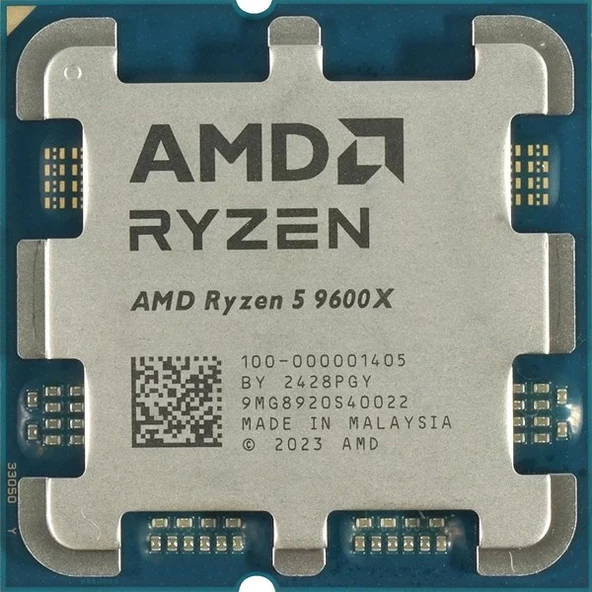 AMD RYZEN 5 9600X 38MB 6çekirdekli O/B UHD AM5 65w Kutusuz+Fansız