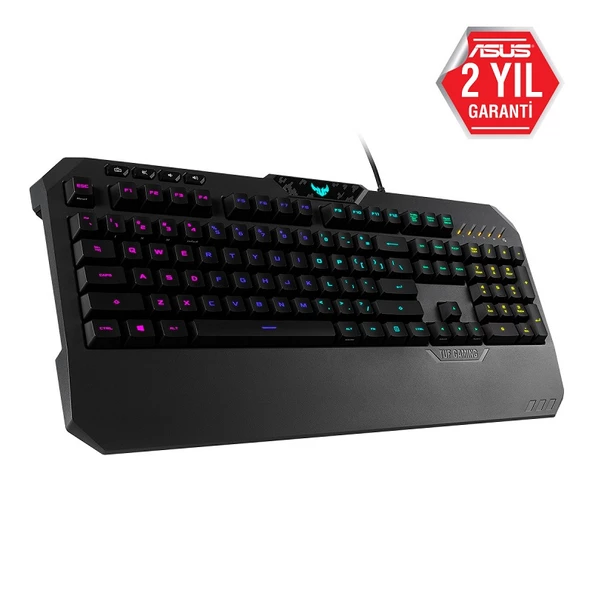 ASUS TUF GAMING K5 AURA SYNC RGB OPTIK MEKANIK OYUNCU KLAVYE RED SWITCH - 2