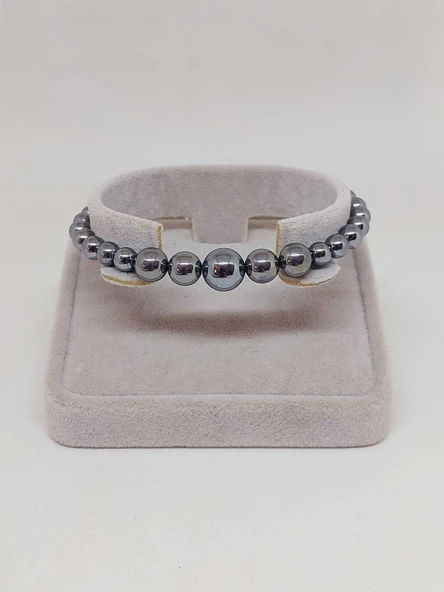 Galaksi Serisi Terahertz Taşı Tasarım Bileklik - Resim 4